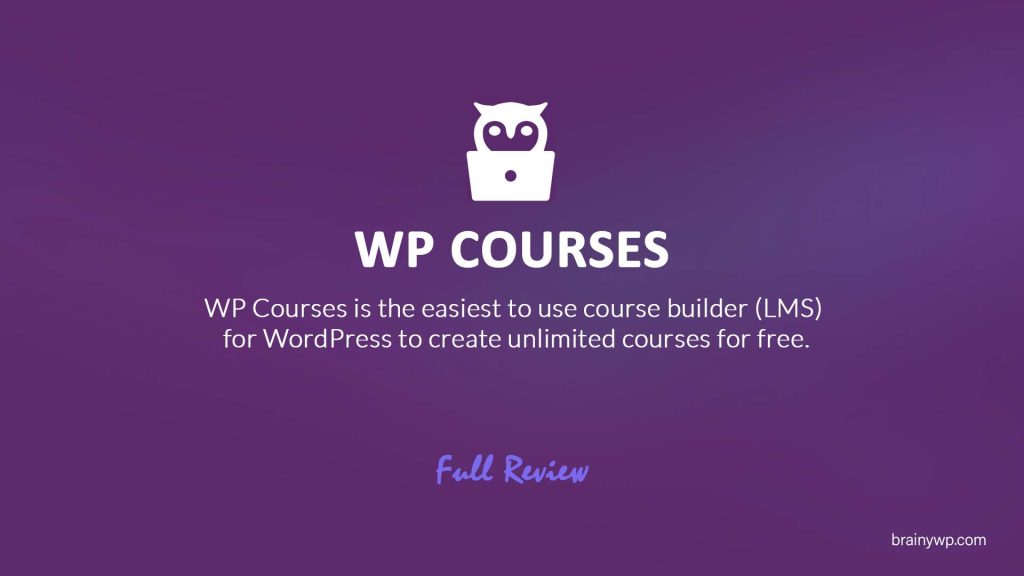 WP Course LMS Review, Wptowp