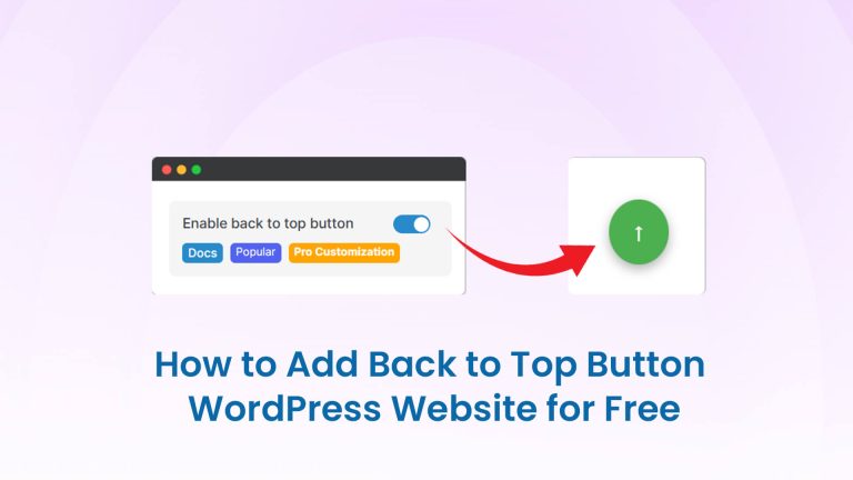 How to Add WordPress Back to Top Button Free, Brainywp
