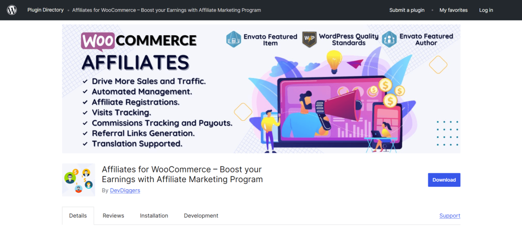 Affiliate for WooCommerce, Brainywp