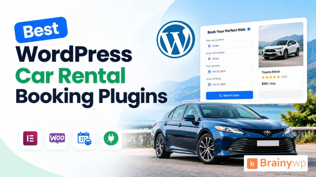 Best WordPress Car Rental Plugins, Brainywp